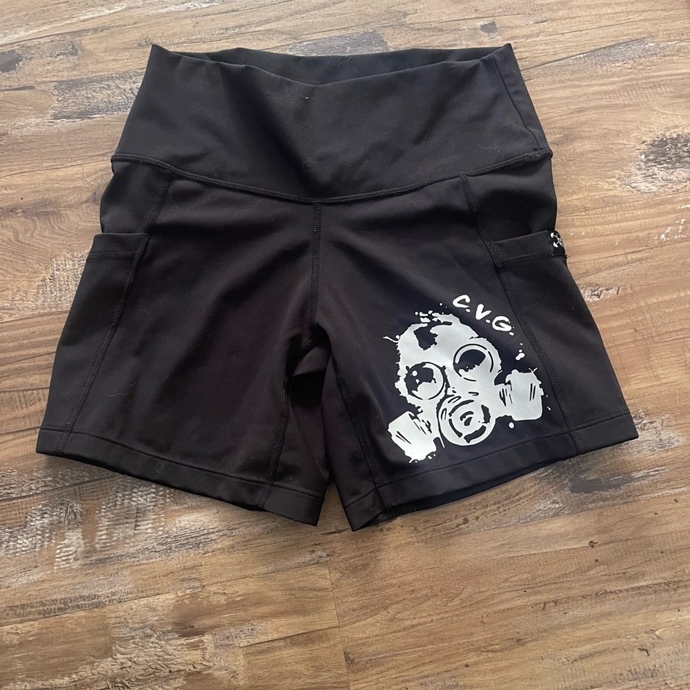 Size xsmall CVG gas mask shorts 5 inch
